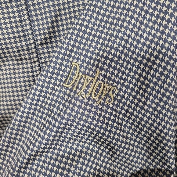 DryJoys by FootJoy Golf Jacket Mens XL Brown Houndstooth Pullover - Picture 5 of 14